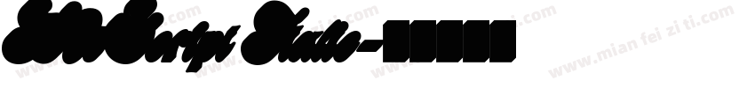 DWScript Italic字体转换